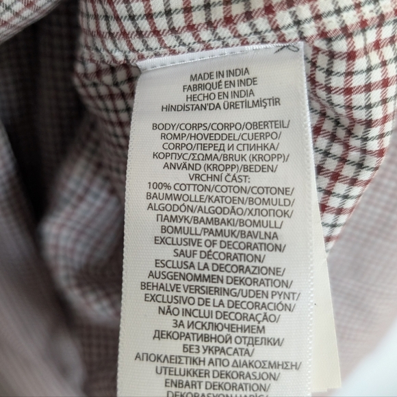 Men's Polo Ralph Lauren Long Sleeve Button up Red/Green Plaid Size 3XB - Picture 5 of 9